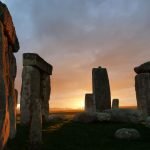 Inside Stonehenge Stone Circle